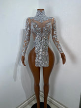Load image into Gallery viewer, SHENZHEN Sequinned Mini Dress
