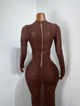 Load image into Gallery viewer, SUZHOU Mesh Ruched Bodycon Maxi
