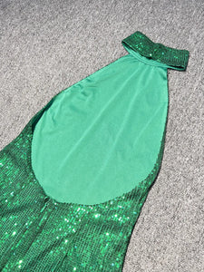 SAVANNA Sequin Ankle Dress