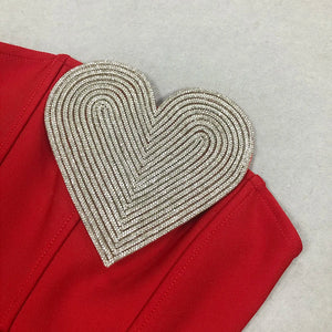 SARAH BRITTEN Bandage Mini w/ Gloves