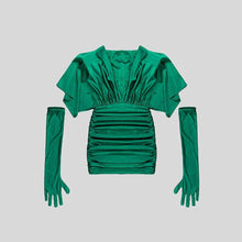 Load image into Gallery viewer, CURLEW Mini Dress w/ Gloves
