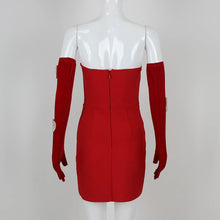 Load image into Gallery viewer, SARAH BRITTEN Bandage Mini w/ Gloves
