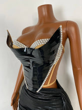 Load image into Gallery viewer, CHENGDU Metallic Corset Set
