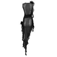 Load image into Gallery viewer, PELICAN Ruffled Mesh Dress
