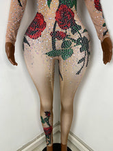 Load image into Gallery viewer, GUANGZHOU Rose Embellished Bodysuit
