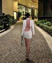 Load image into Gallery viewer, VULTURE Backless Blazer Dress
