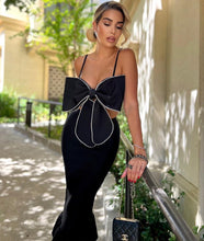 Load image into Gallery viewer, RUBRA Bow Bandage Midi
