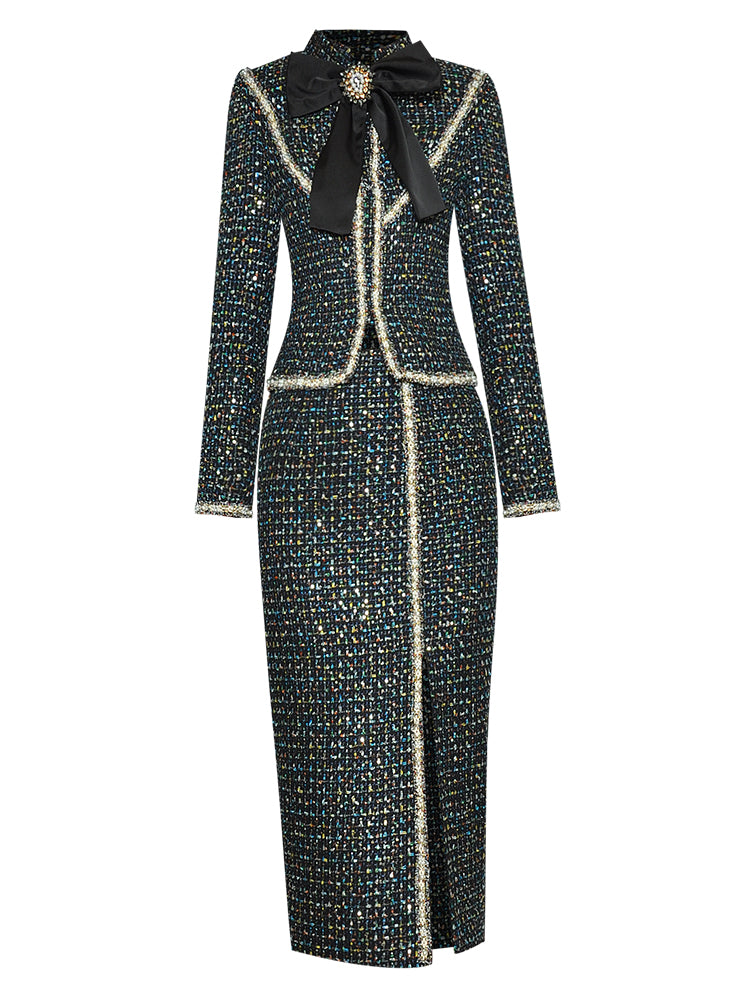 VERBENA Tweed Set