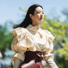 Load image into Gallery viewer, BUBINGA Ruffled Dress w/ Belt
