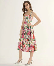 Load image into Gallery viewer, VESTIA Floral Midi Dress
