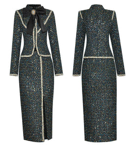 VERBENA Tweed Set