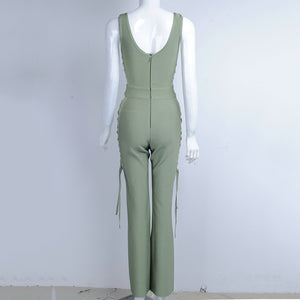 ROBINIA Bandage Jumpsuit