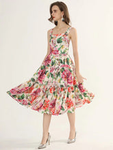 Load image into Gallery viewer, VESTIA Floral Midi Dress
