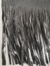 Load image into Gallery viewer, CLOCKENFLAP Crystal Fringe  Skirt
