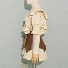 Load image into Gallery viewer, BUBINGA Ruffled Dress w/ Belt
