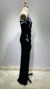 BEYONCE Velvet Inspired Gown