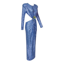 Load image into Gallery viewer, GUIBOURTIA Sequin Long Dress
