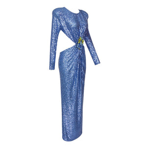 GUIBOURTIA Sequin Long Dress