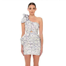 Load image into Gallery viewer, WACHENDORFIA One Shoulder Mini
