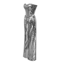 Load image into Gallery viewer, ROSECLUSIA Sequin Top Pants Set
