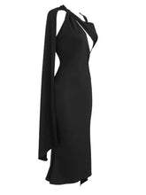 Load image into Gallery viewer, SANDPIPER Cutout Midi Dress
