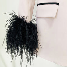 Load image into Gallery viewer, TILIAMERICA Blazer Feather Sleeve
