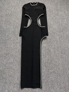 JUNIPERIS Bandage Long Dress