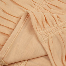 Load image into Gallery viewer, ALMOND Mesh Ruched Midi
