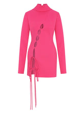 Load image into Gallery viewer, ALBIZIA Bandage Turtleneck Mini
