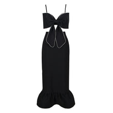 Load image into Gallery viewer, RUBRA Bow Bandage Midi
