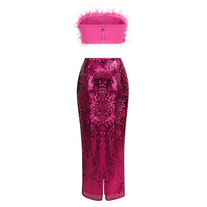 MOA Top Skirt Set