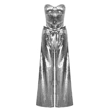 Load image into Gallery viewer, ROSECLUSIA Sequin Top Pants Set
