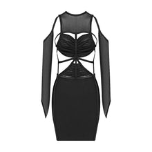 Load image into Gallery viewer, WIDDRING Cut-out Mini Dress
