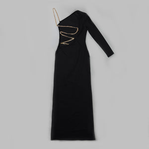 TREMULOIDES Maxi Backless Dress