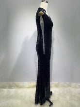 Load image into Gallery viewer, XYLOSMA Sequin Evening Dress
