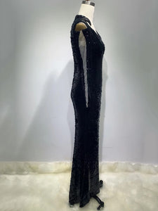 XYLOSMA Sequin Evening Dress