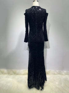 XYLOSMA Sequin Evening Dress