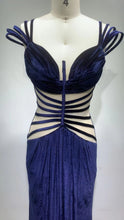 Load image into Gallery viewer, WITTROCKIA Long Velvet Dress
