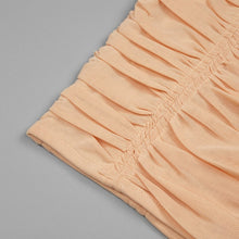 Load image into Gallery viewer, ALMOND Mesh Ruched Midi

