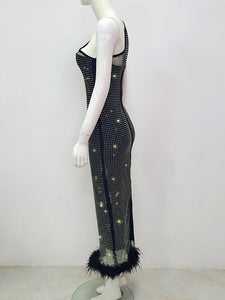 OILBIRD Sparkly Midi Dress