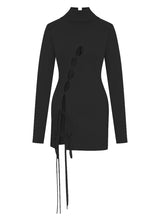 Load image into Gallery viewer, ALBIZIA Bandage Turtleneck Mini
