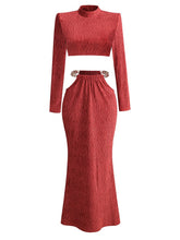 Load image into Gallery viewer, FRAXINUS Top Skirt Set
