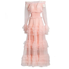 Load image into Gallery viewer, MAGNOLIA Cascading Lace Maxi
