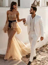 Load image into Gallery viewer, WELLA Mesh Evening Gown

