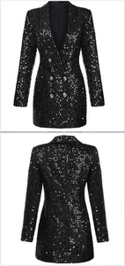 NEEJA Blazer Sequin Dress