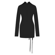 Load image into Gallery viewer, ALBIZIA Bandage Turtleneck Mini
