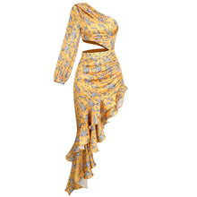 Load image into Gallery viewer, WIKSTROEMIA Ruffle Floral Dress
