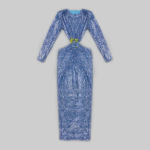 GUIBOURTIA Sequin Long Dress