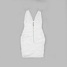 Load image into Gallery viewer, WASHINGTONIA Mesh Mini Dress
