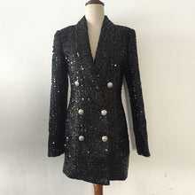 Load image into Gallery viewer, NEEJA Blazer Sequin Dress
